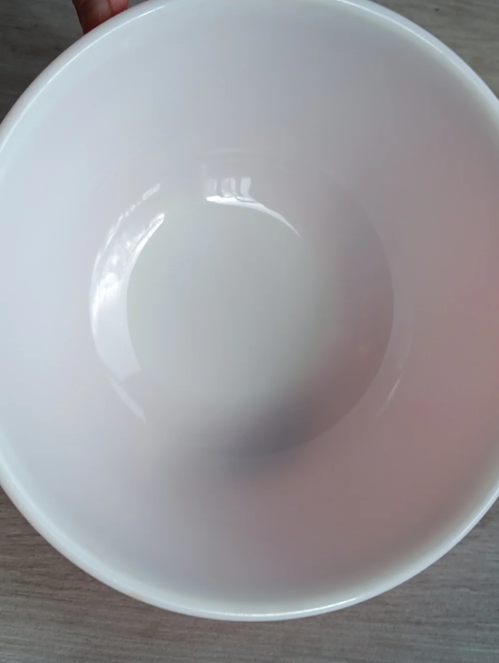 Vintage Pyrex 403 Round Mixing Bowl 2.5 Quarts Nesting Light Flamingo Pink 8